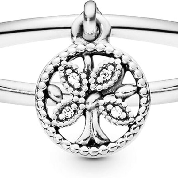 Sterling Silver  Tree of Life  RingSize 6 - Picture 1 of 2